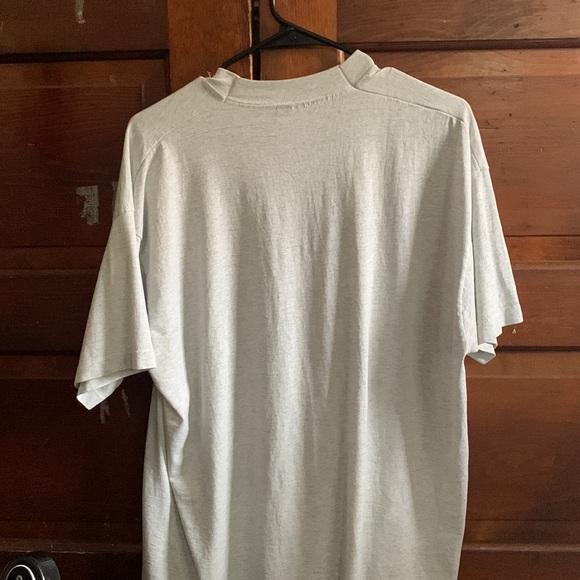 Mens grey vintage T-Shirt with motif - Picture 2 of 3